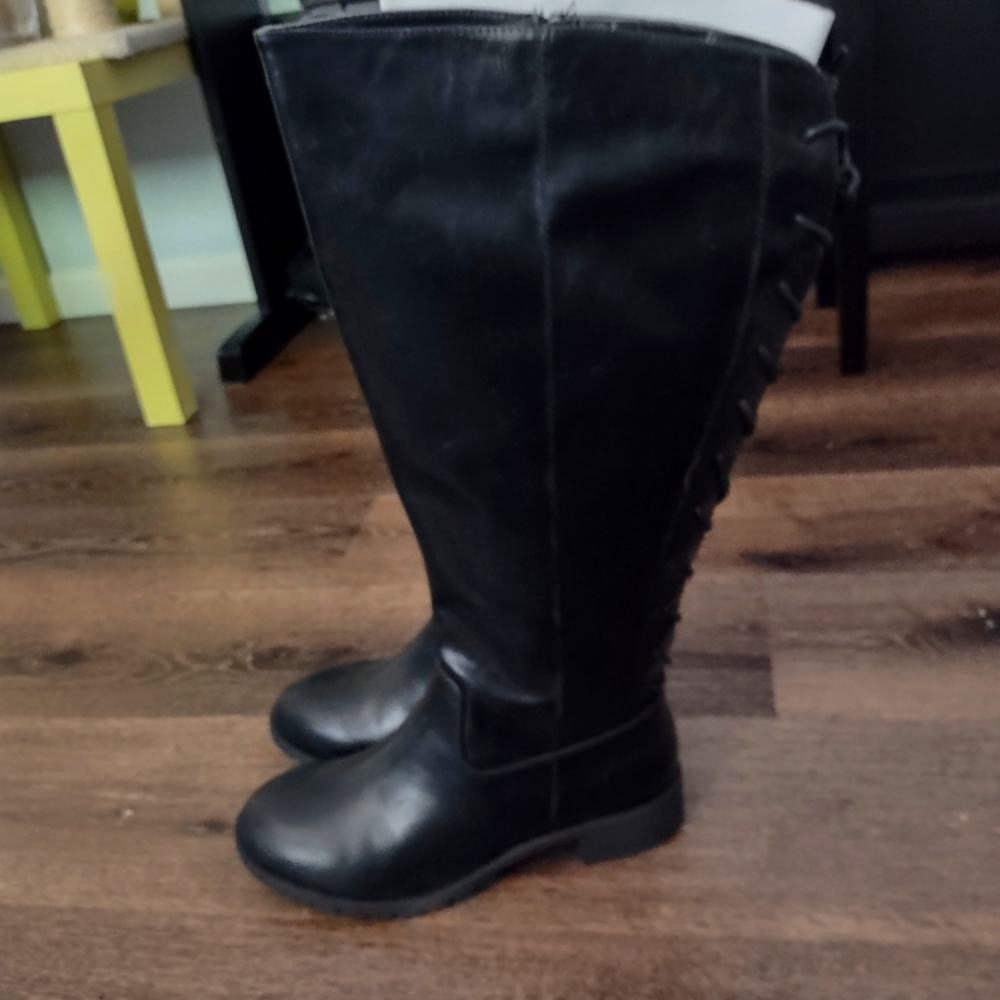 Comfortview Charleston boots, wide calf, 10WW